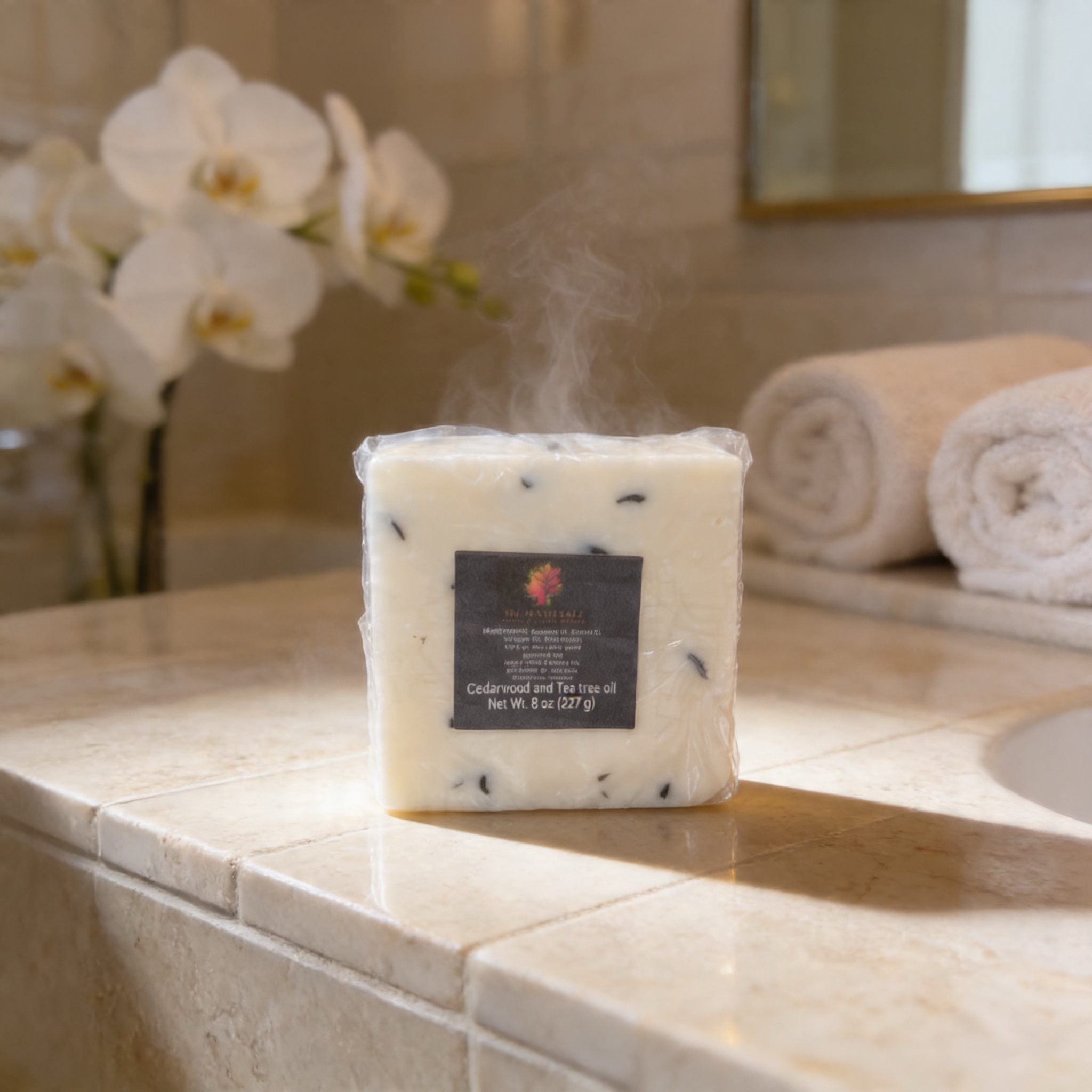 Cedarwood Tea Tree Scrub